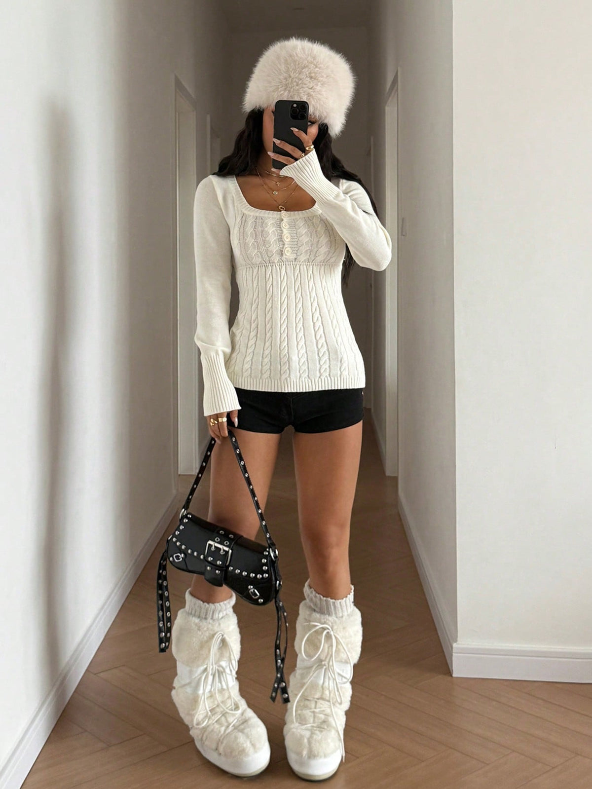 Oonya | Colorblock Scoop-Neck Sweater