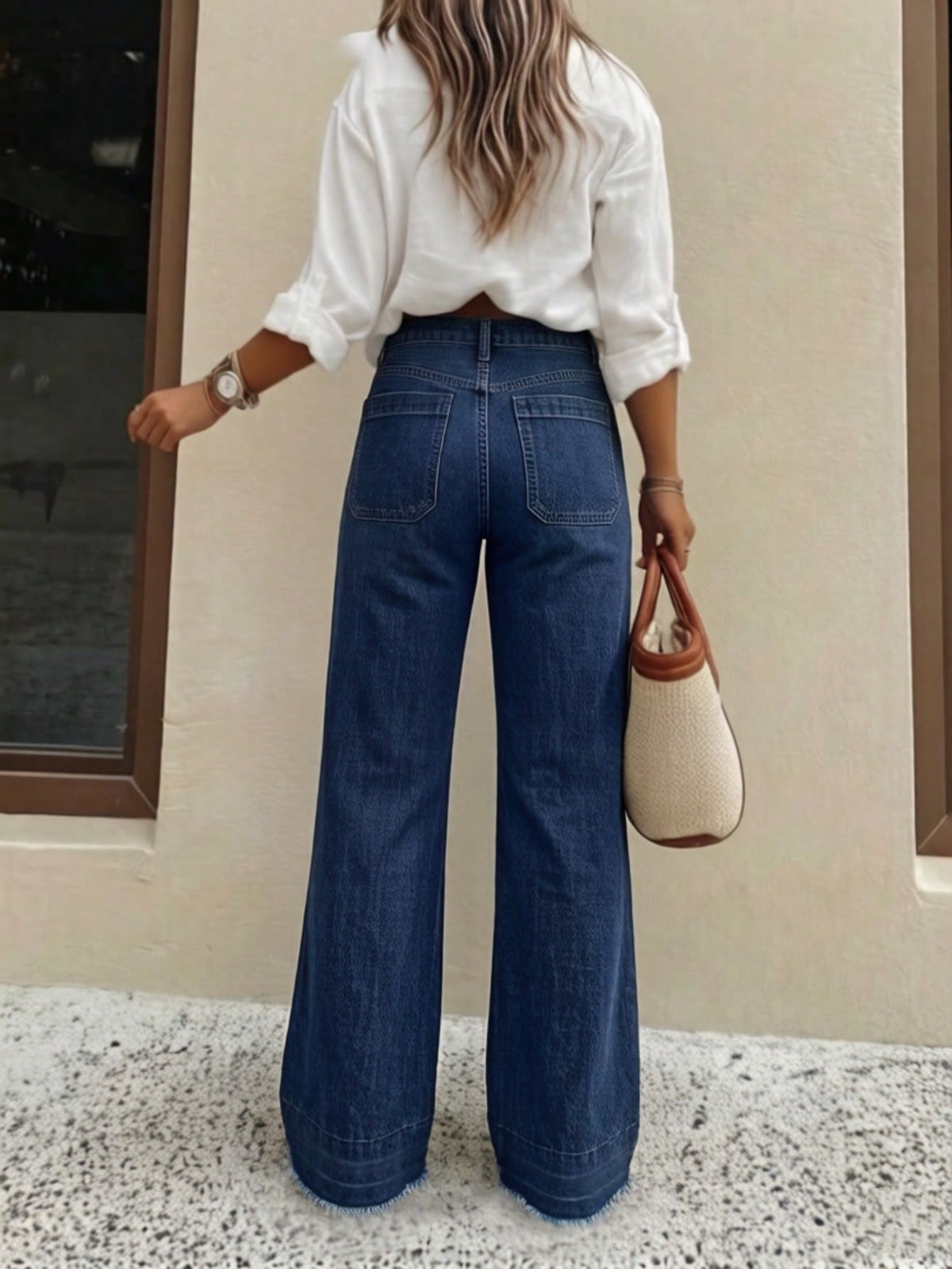 Mara | Casual Wide-Leg Denim Jeans