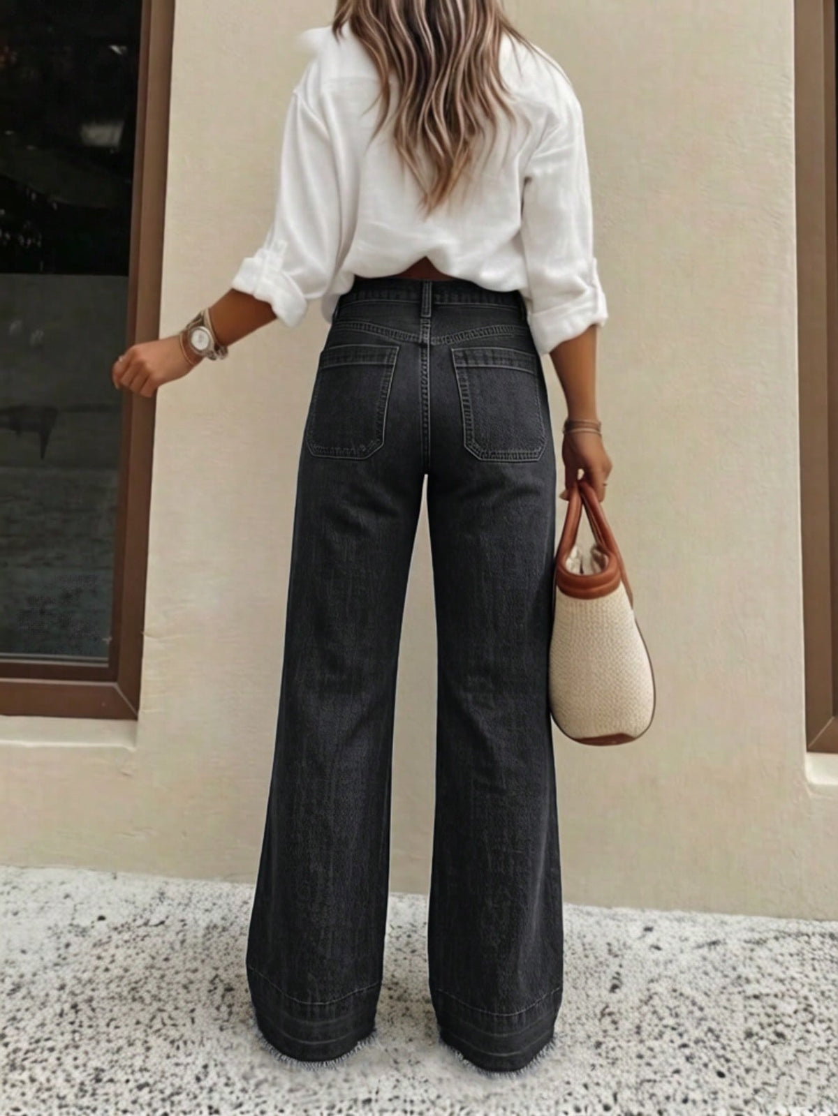Mara | Casual Wide-Leg Denim Jeans