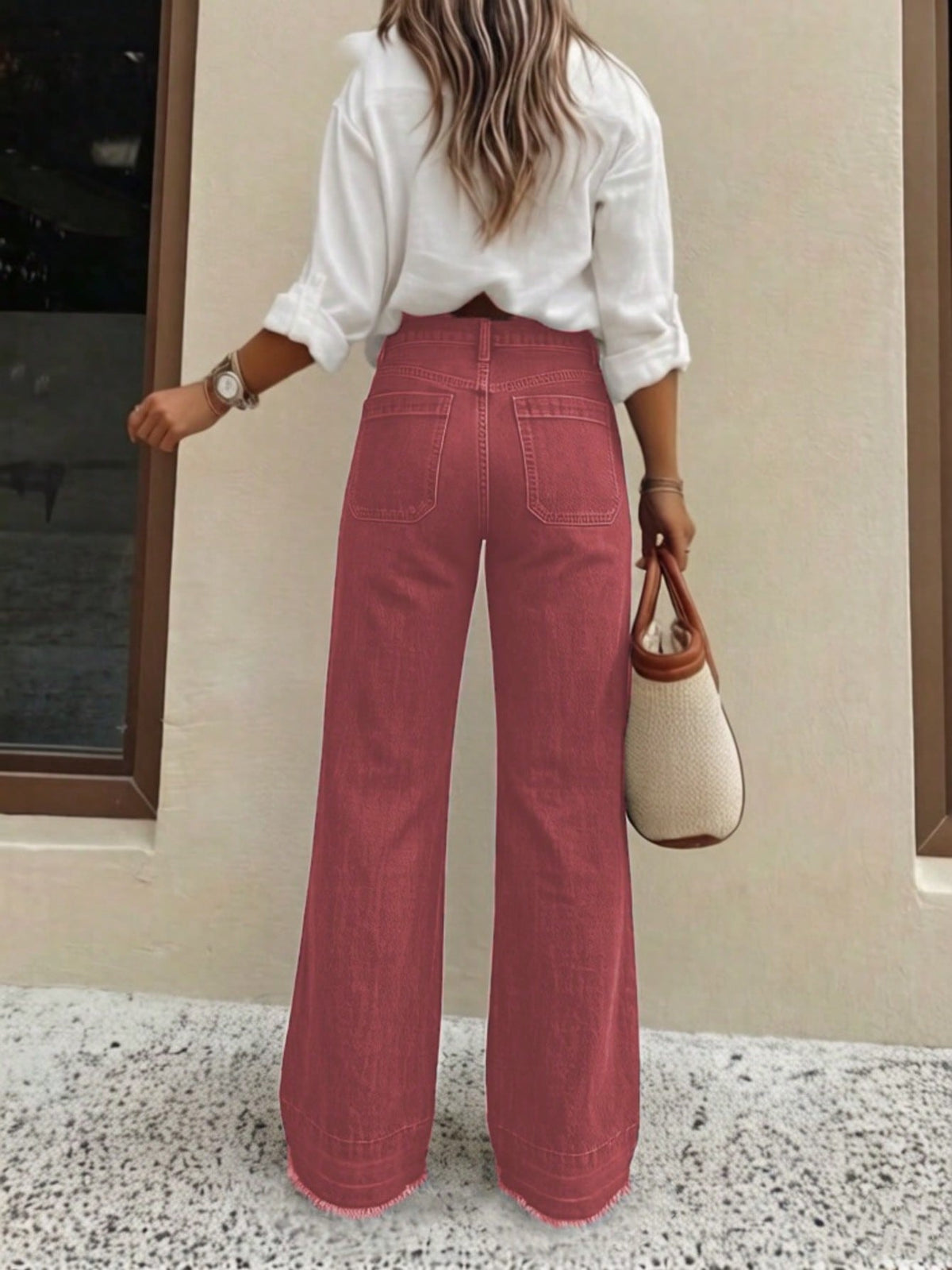 Mara | Casual Wide-Leg Denim Jeans