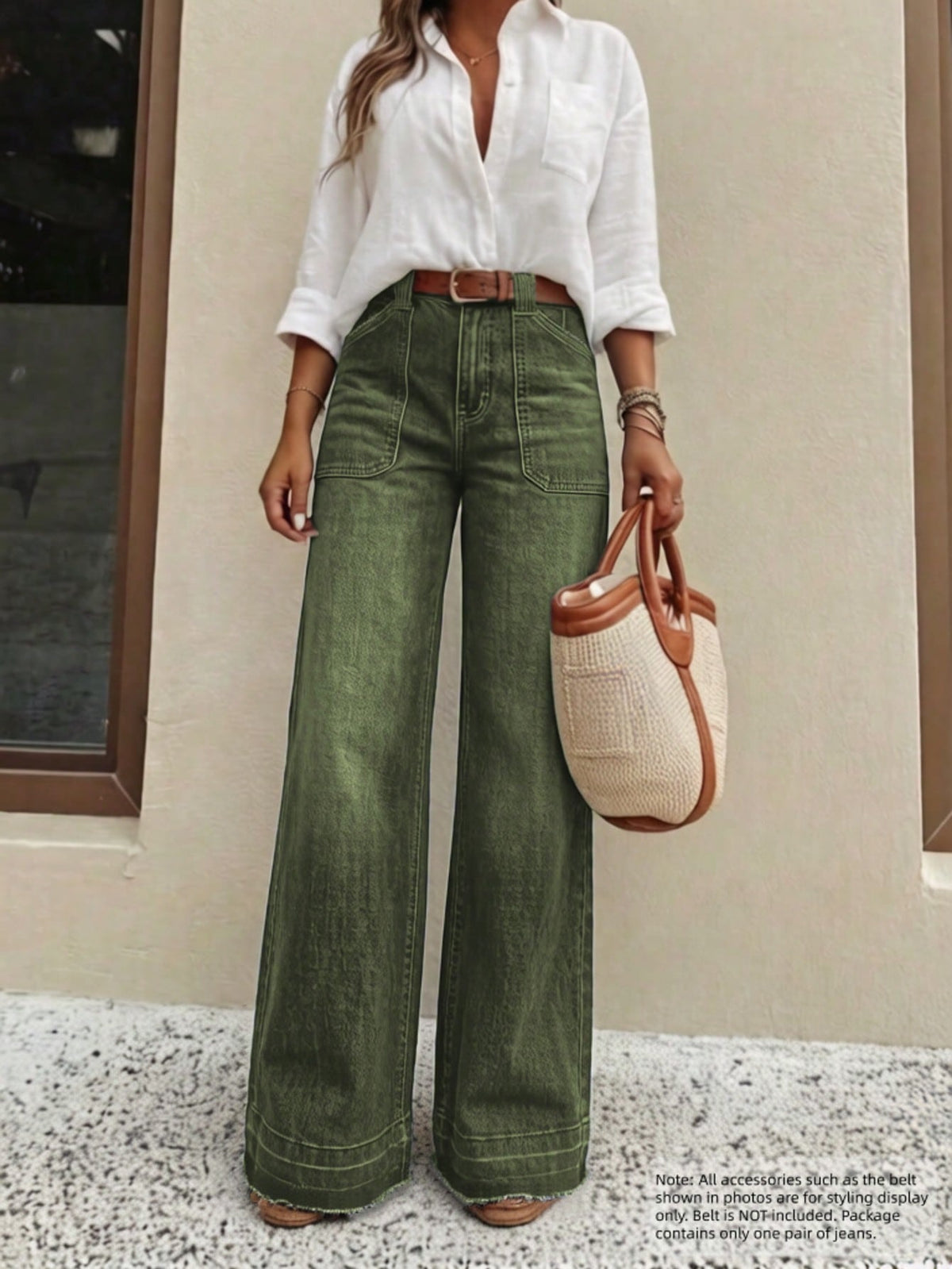 Mara | Casual Wide-Leg Denim Jeans