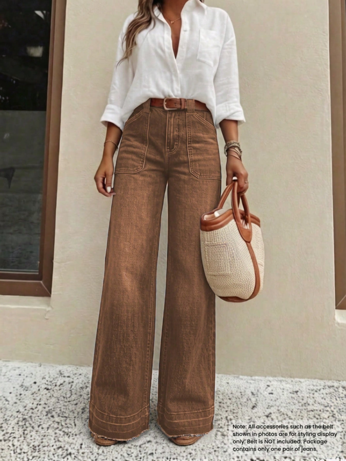 Mara | Casual Wide-Leg Denim Jeans