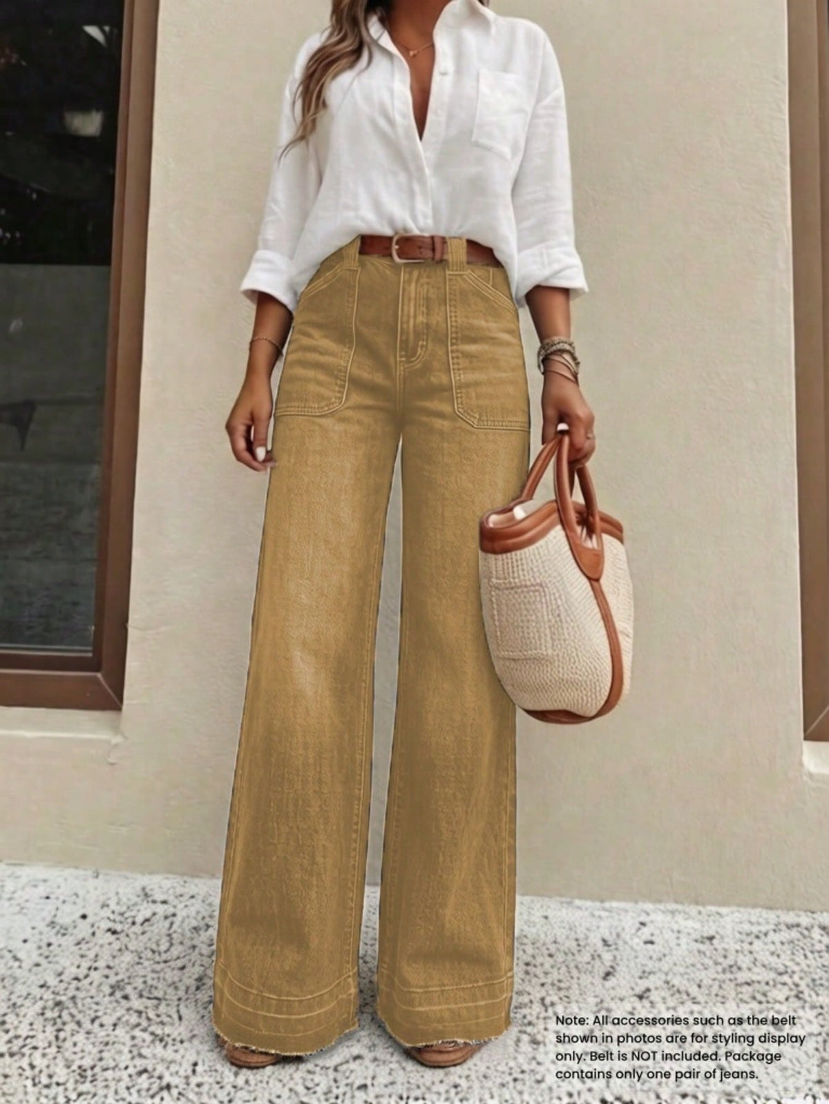 Mara | Casual Wide-Leg Denim Jeans