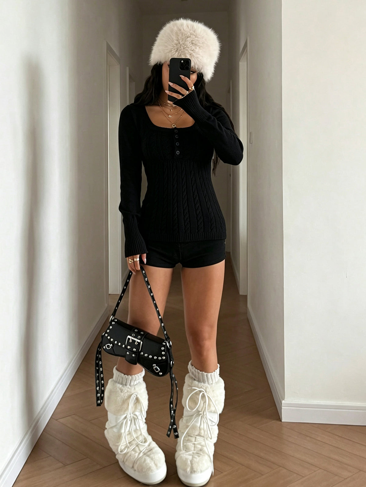 Oonya | Colorblock Scoop-Neck Sweater