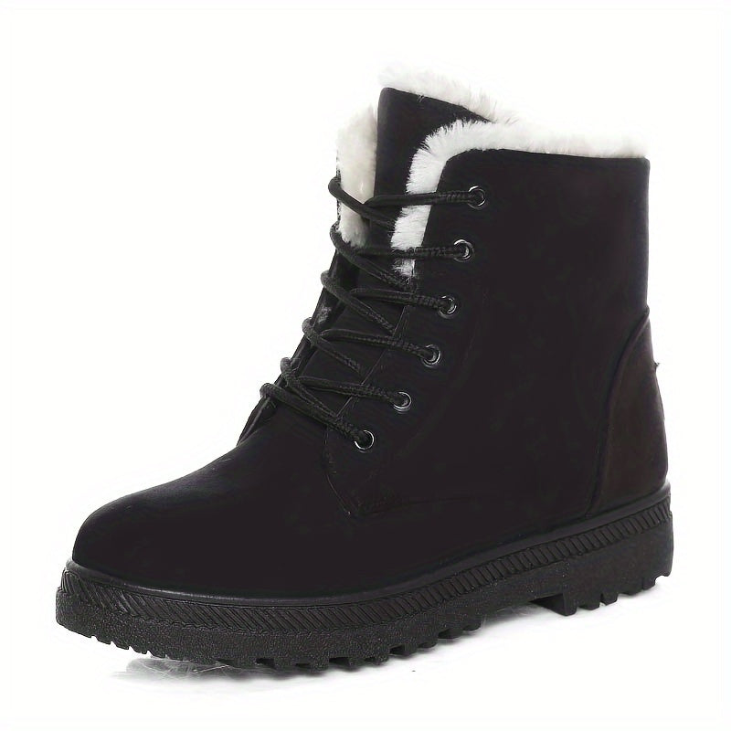 Ilkara | Cosy Lace-Up Ankle Boots