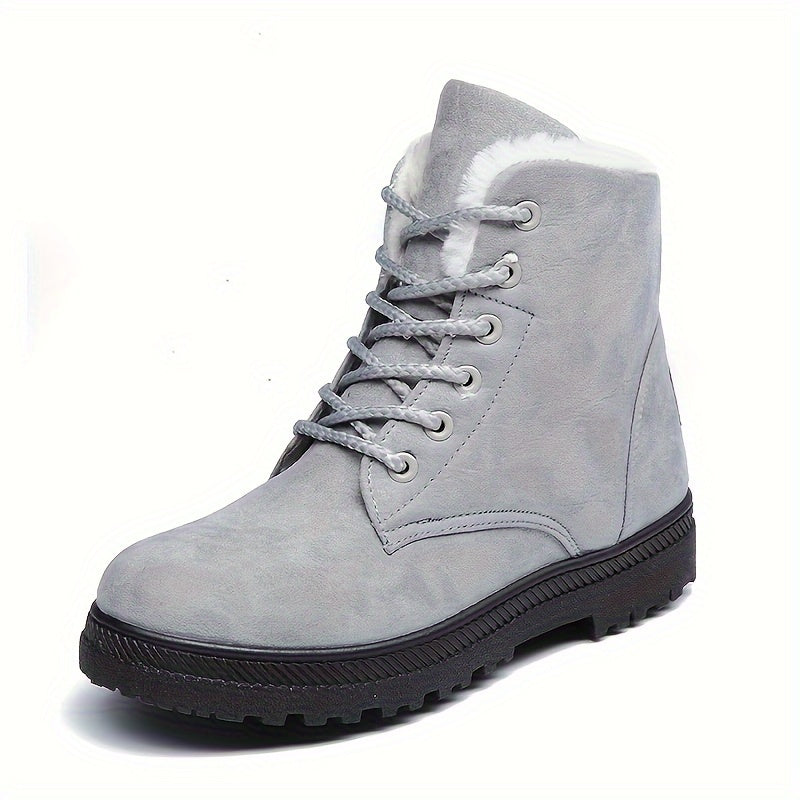Ilkara | Cosy Lace-Up Ankle Boots