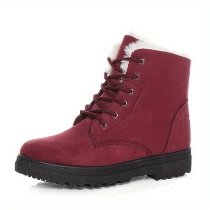 Ilkara | Cosy Lace-Up Ankle Boots