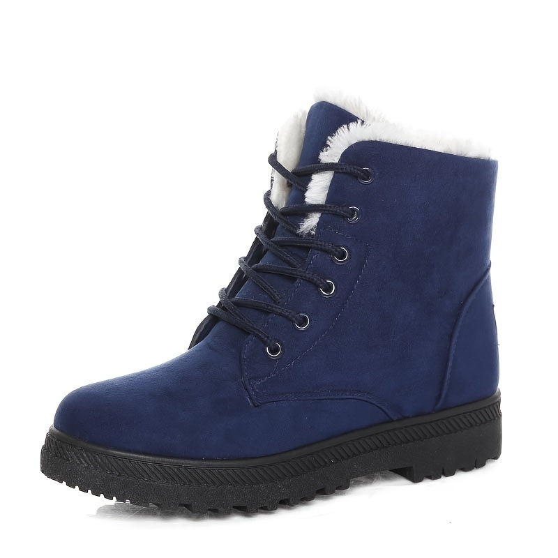 Ilkara | Cosy Lace-Up Ankle Boots