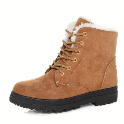 Ilkara | Cosy Lace-Up Ankle Boots
