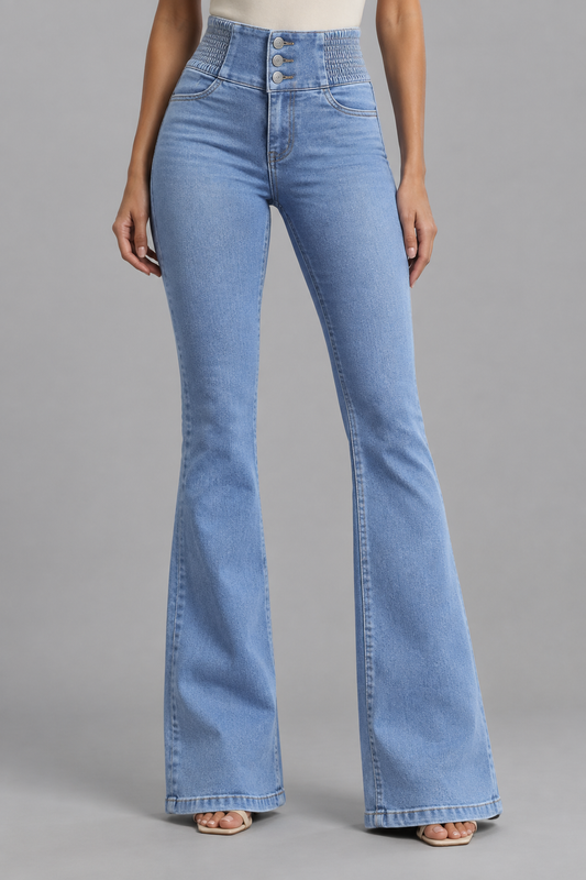 Remis | High-Waisted Flare Jeans