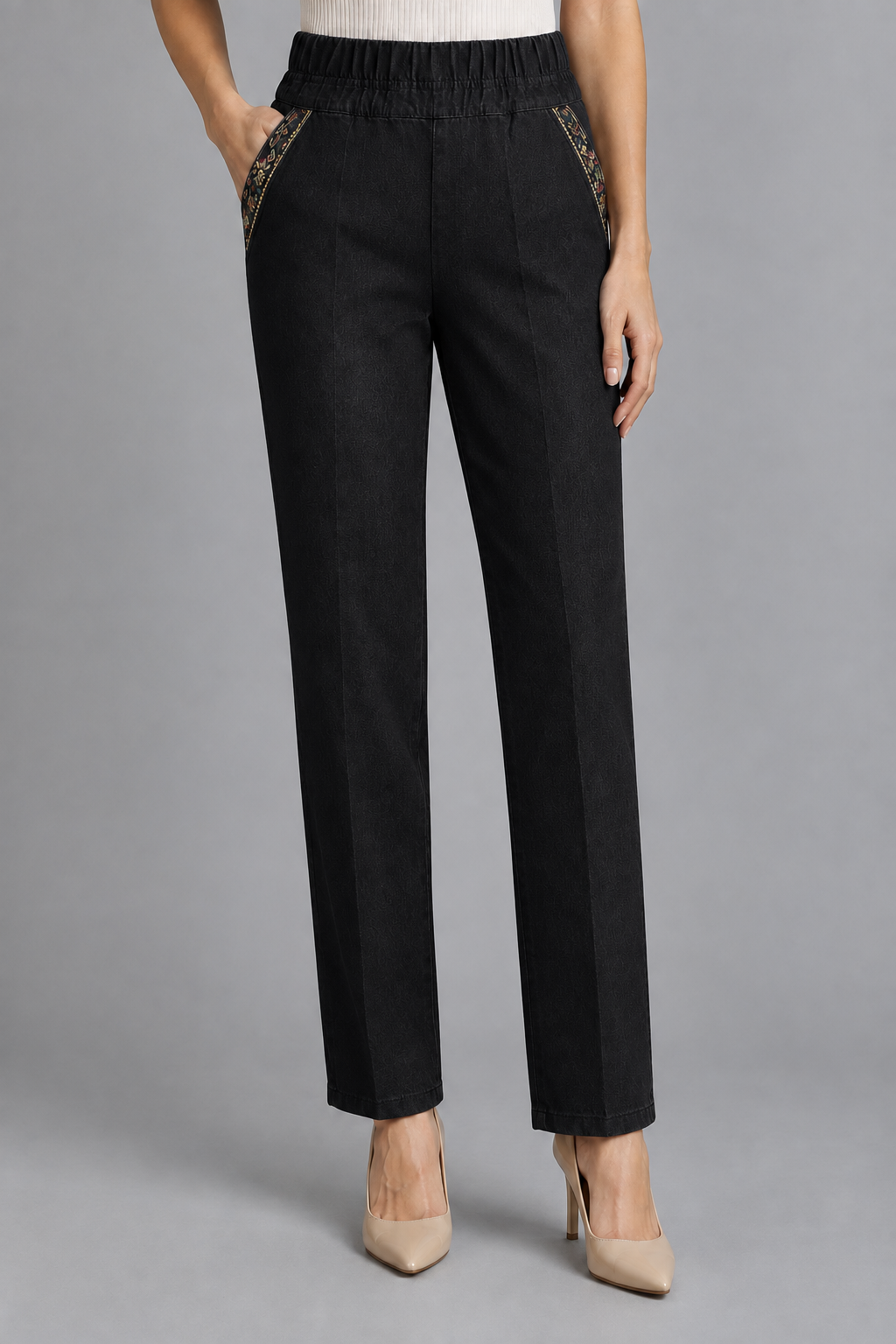 Ionia | Straight Leg Stretch Jeans