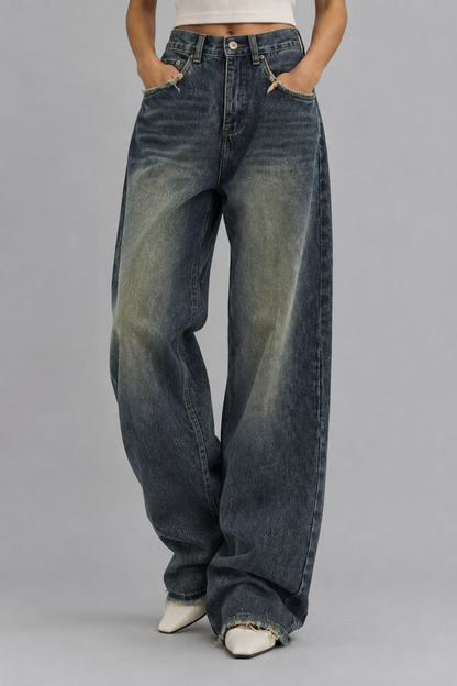 Lenis | Baggy Boyfriend Vintage Jeans