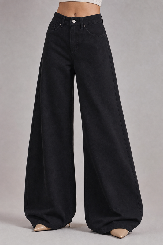 Vidya | High-Waist Wide-Leg Jeans