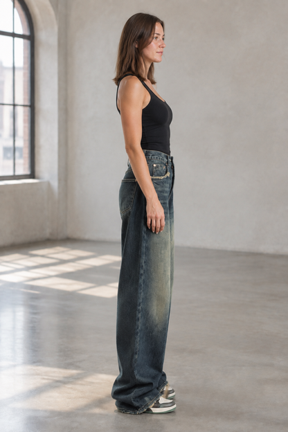 Lenis | Baggy Boyfriend Vintage Jeans