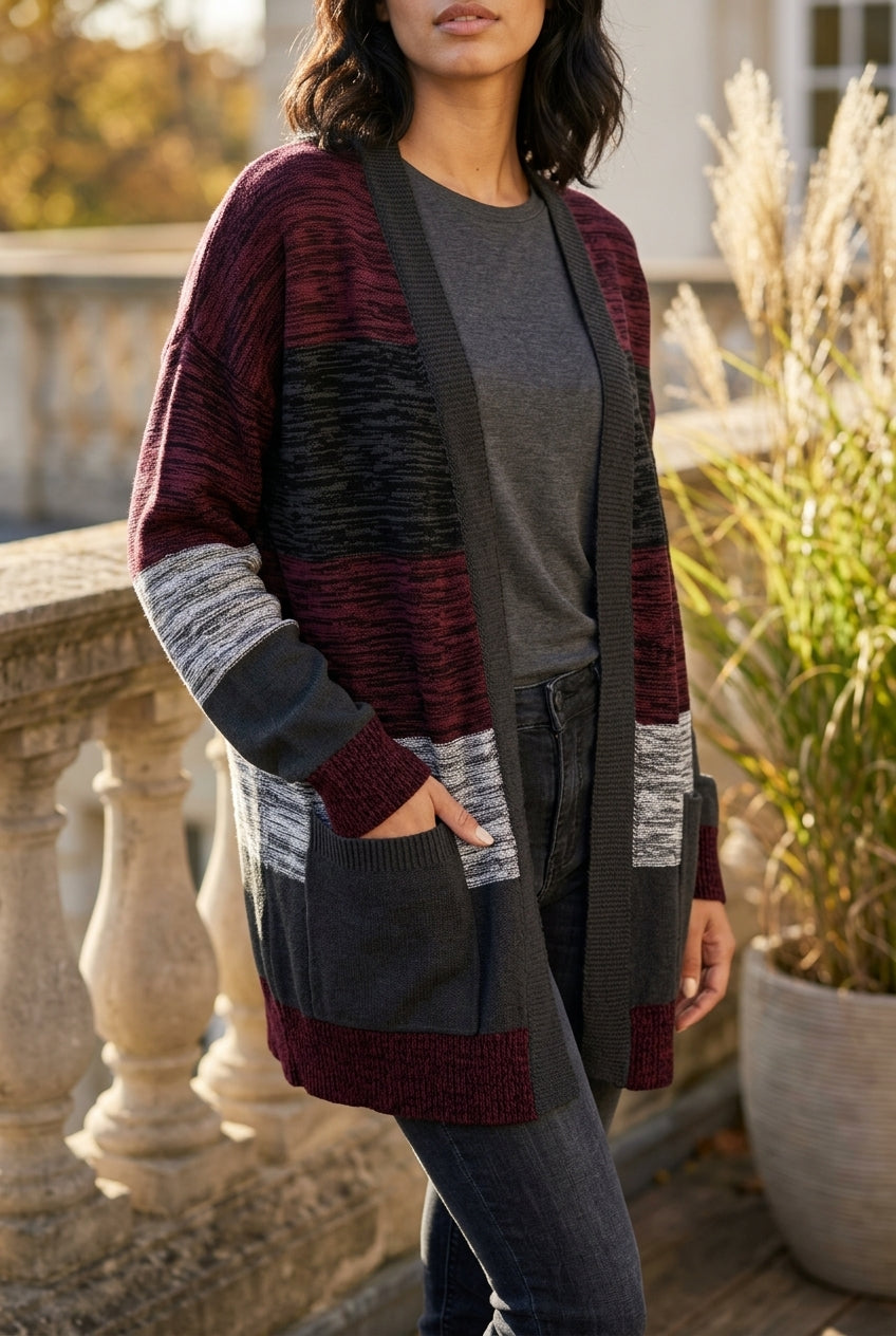 Bella | Cable Knit Cardigan