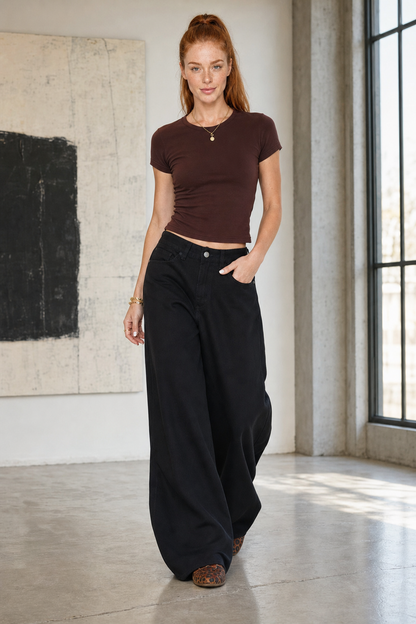 Vidya | High-Waist Wide-Leg Jeans