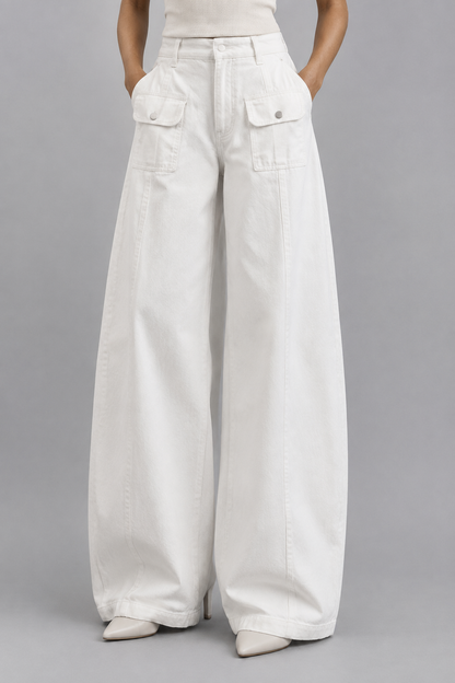 Vitiel | Wide-Leg Denim Jeans