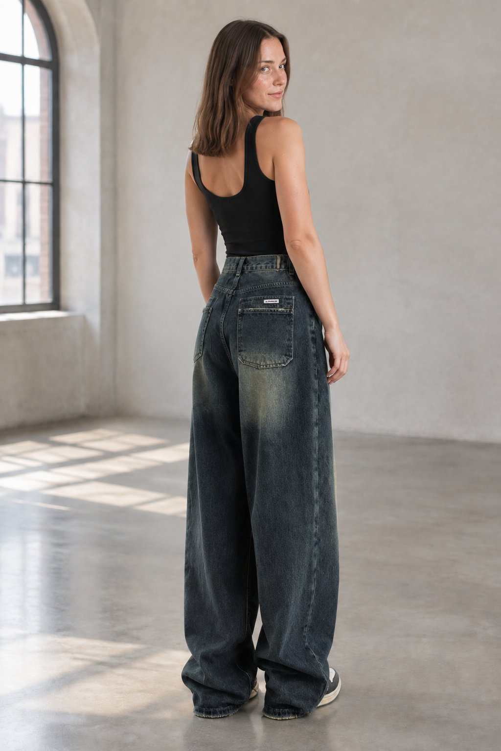 Lenis | Baggy Boyfriend Vintage Jeans