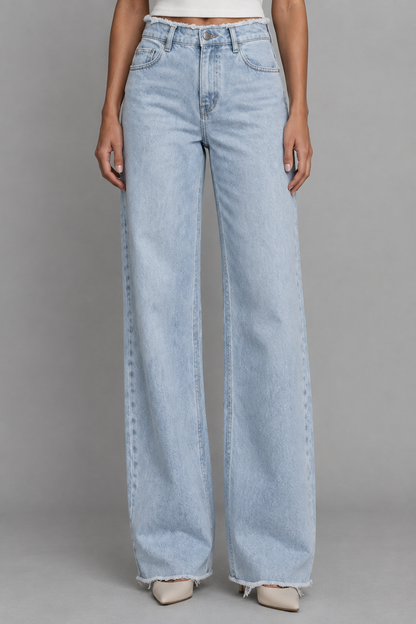 Minya | High-Waist Wide-Leg Jeans