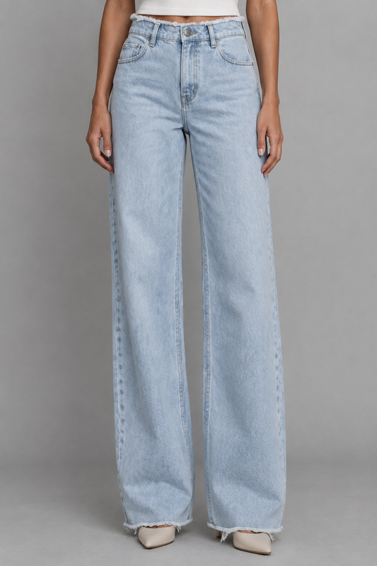 Minya | High-Waist Wide-Leg Jeans